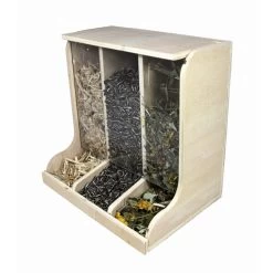 Elmato Elmato Knaagdieren Snackbar 3 Vaks - 20x15x17 Cm