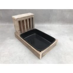 Houten Hooiruif L Met Toilet - Steigerhout XL