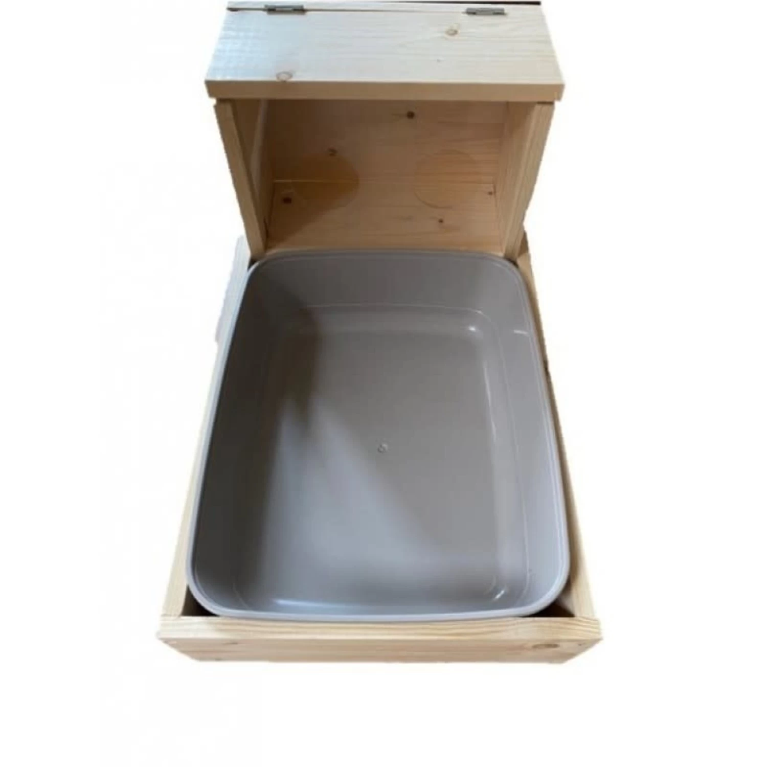 Houten Hooiruif M Met Toilet - Handgemaakt In Nederland