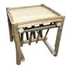 Houten Hooiruif Met Deksel L - 40 X 40 X 40 Cm