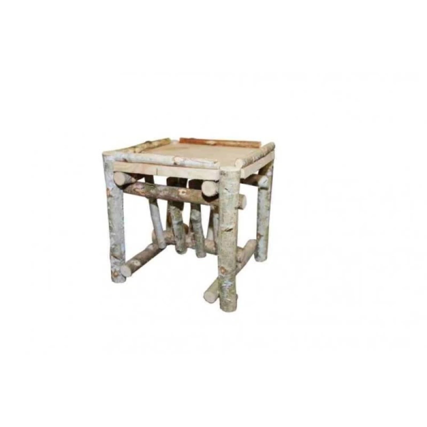 Houten Hooiruif Met Deksel S - 25 X 25 X 25 Cm - Afbeelding 3