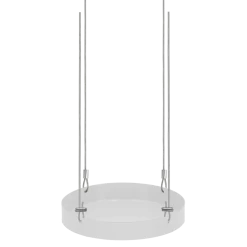 Plantenplateau Rond - Wit - S
