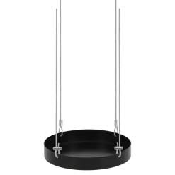 Plantenplateau Rond - Zwart - S