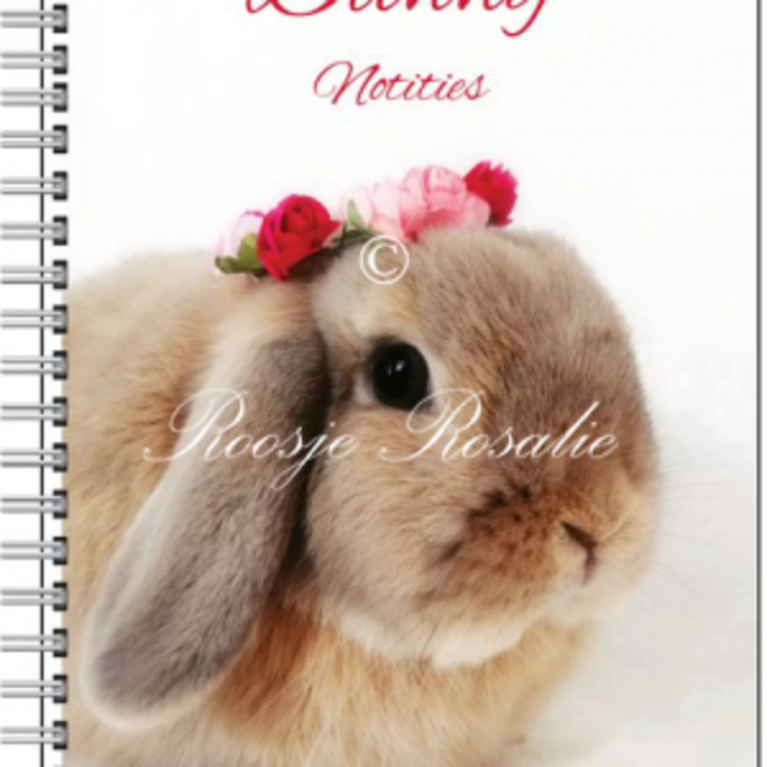 Roosje Rosalie Notitieboekje Isabella Met Roosjes - A5 Formaat - Afbeelding 3