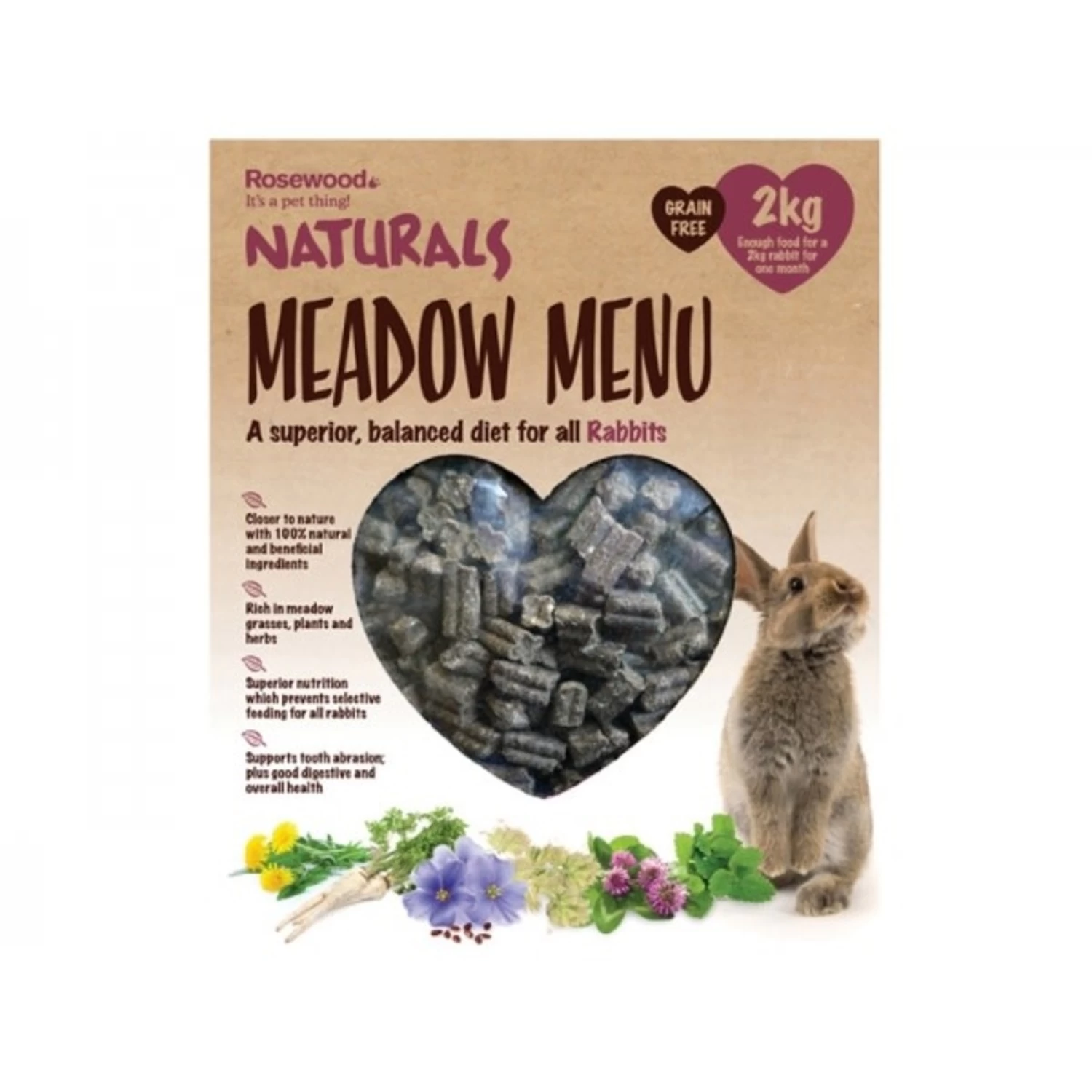 Rosewood Rosewood Naturals Meadow Menu Rabbit