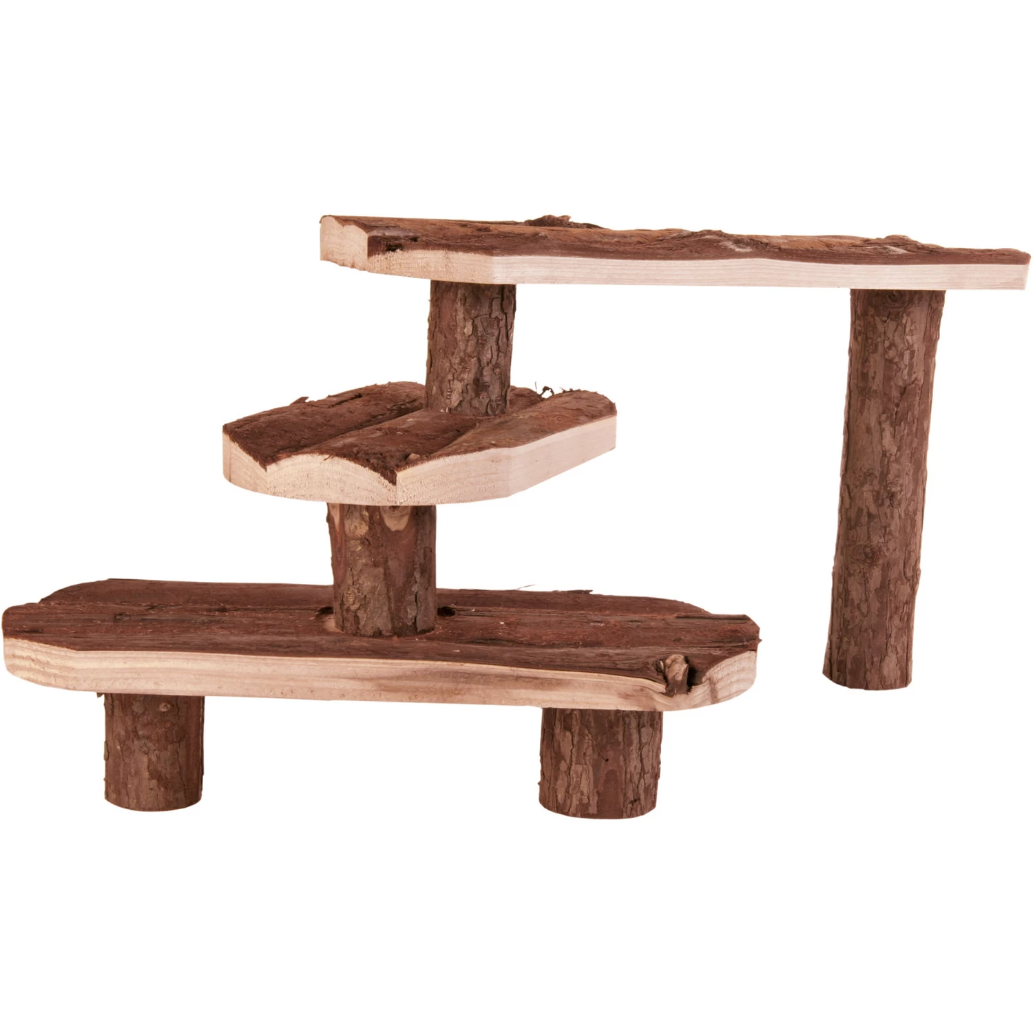 Trixie Trixie Houten Trap Schorshout 3 Treden - 38x24 Cm