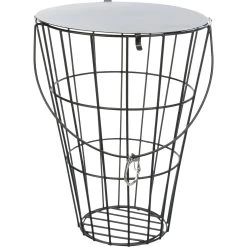 Trixie Trixie Metalen Hooiruif Hangmodel - 9-16x21 Cm - Zwart