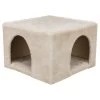 Trixie Trixie Pluche Schuilhuis Met 2 Ingangen - 36x25x36 Cm - Beige