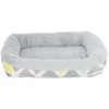 Trixie Trixie Relax Mand Bunny - Grijs Met Print