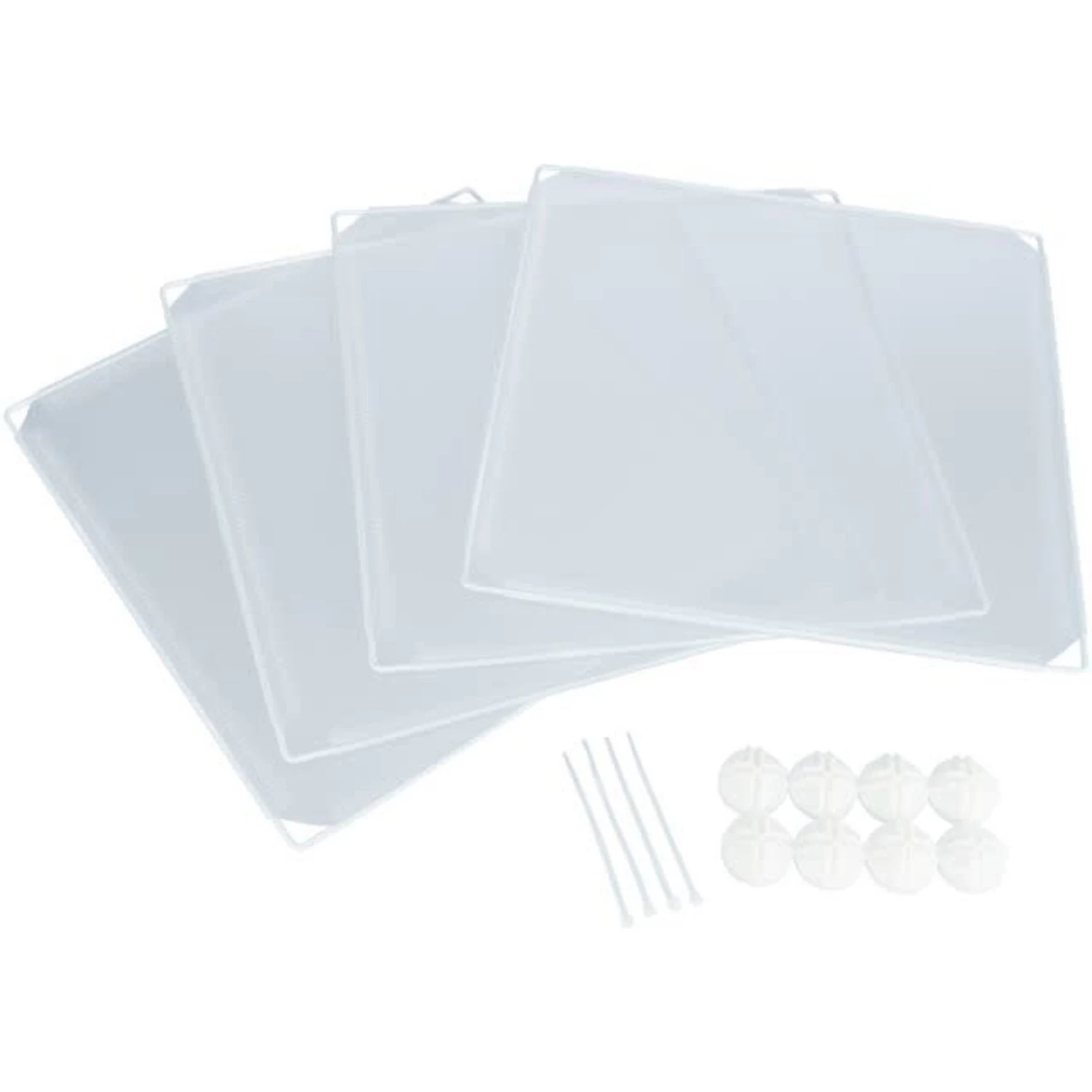 Trixie Trixie Uitbreidingselementen Indoor Ren - Draadkubus Kooi - 4 Stuks 35x35 Cm - Kunststof Met Metaal - Afbeelding 2